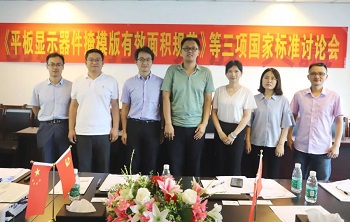 《平板显示器件掩模版有效面积规范》等三项国家标准讨论会在问鼎娱乐召开